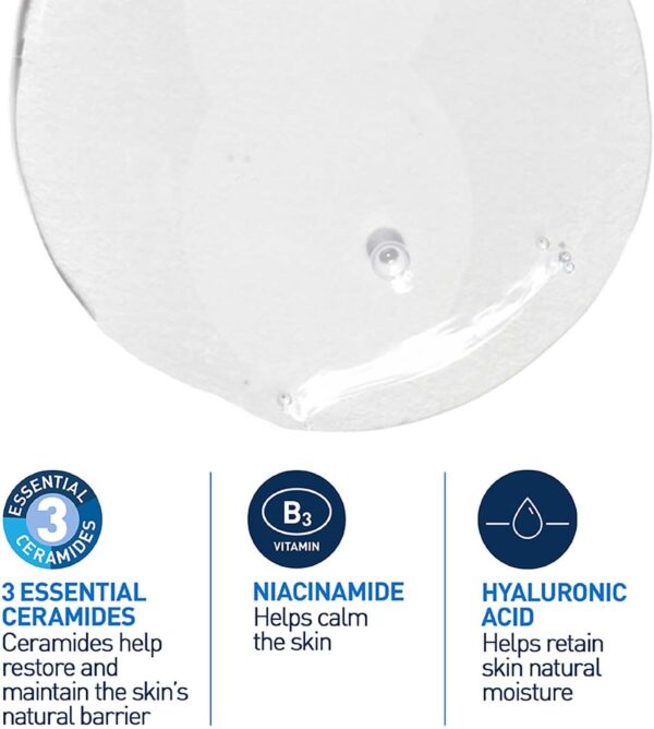 CeraVe Foaming Cleanser for Normal to Oily Skin with Niacinamide and 3 Essential Ceramides - Image 12