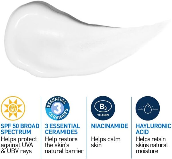 CeraVe AM Facial Moisturising Lotion Normal To Dry Skin 52ml With UV Protection And 3 Essential Ceramides - Image 8