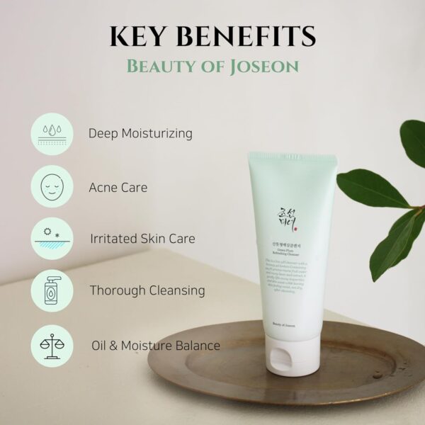 Beauty of Joseon Green Plum Refreshing Cleanser (100ml, 3.38 fl.oz.) - Image 3