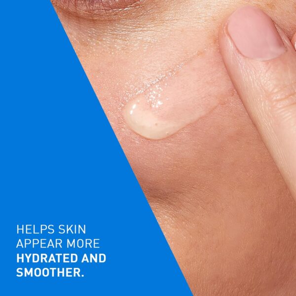 CeraVe Hydrating Hyaluronic Acid Serum, Face, With 3 essential ceramides & vitamin B5, For all skin types, 30 ml/1 oz - Image 8
